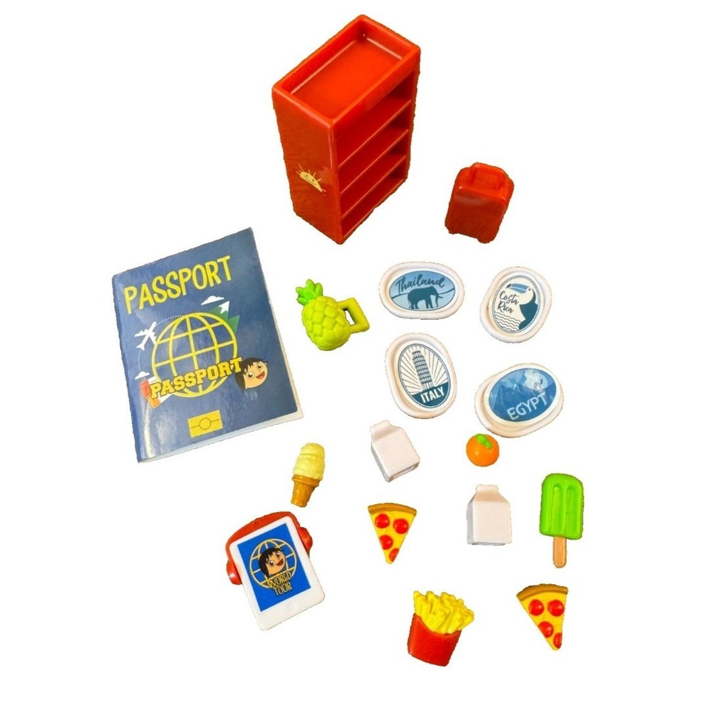 Ryans World Combo Panda Airlines Toy Airplane‎ Replacment Accessories Food Cart